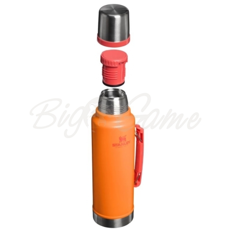 Термос STANLEY Legendary Classic Bottle 1,4 л цвет Goldenrod Coral фото 2