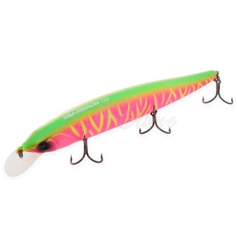 Воблер JACKALL RV-Minnow 110 SP цв. dragon fruit mat tiger фото 1