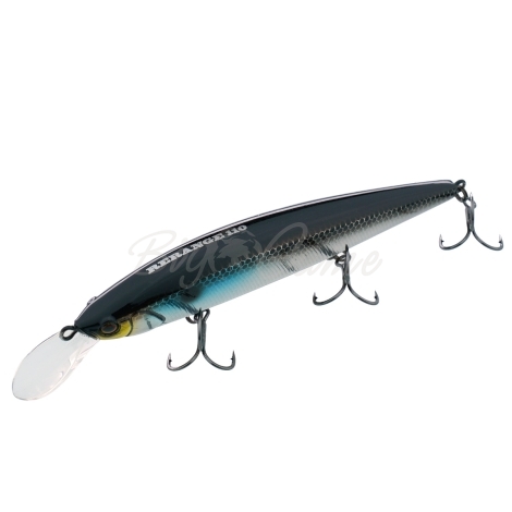 Воблер JACKALL Rerange 110SP MR цв. hl bora silver & black фото 1