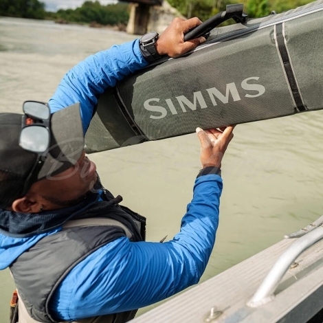 Чехол для удилищ SIMMS GTS Spey Rod & Reel Vault цвет Carbon фото 5
