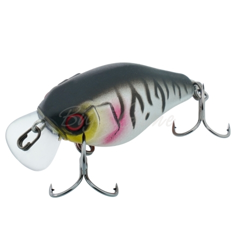 Воблер JACKALL Chubby 41 Silent цв. uv mat silver tiger фото 1