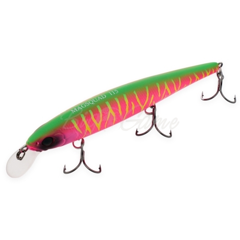 Воблер JACKALL Mag Squad 115 SP цв. dragon fruit mat tiger фото 2