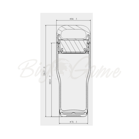 Термокружка BOBBER Tumbler 0,47 л цвет Iced Water (белый) фото 3