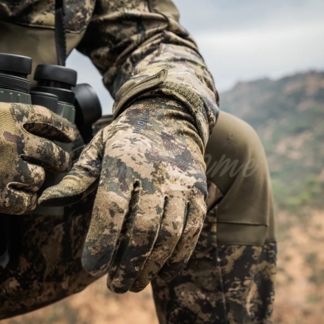 Перчатки SEELAND Grip Camo Gloves цвет InVis MPC green фото 4