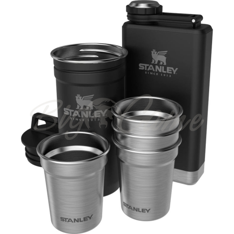 Набор STANLEY стопки Adventure 0,59 л + фляга 0,23 л цв. Черный фото 2