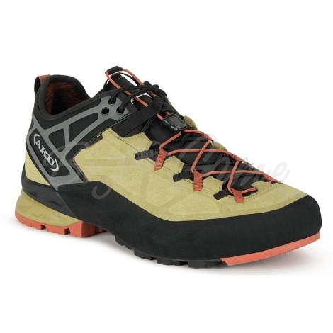 Кроссовки горные AKU WS Rock DFS II GTX цвет Olive / Dark Orange фото 1