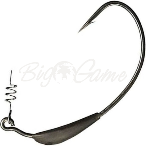 Крючок офсетный DAIWA Steez Weighted Hook SS № 7/0 1/4 oz (2 шт.) фото 1