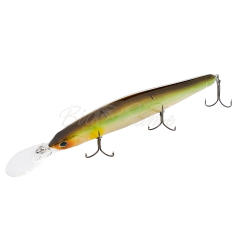 Воблер DAIWA Steez Minnow 110SP-MR цв. Ghost Ayu фото 1