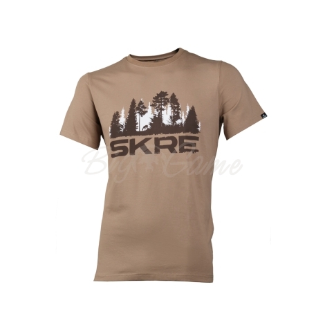 Футболка SKRE Forest T-Shirt цвет какао фото 1
