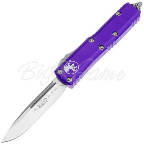 Нож складной автоматический MICROTECH UTX-85 S/E сталь М390 рукоять Алюминий цв. Фиолетовый фото 1