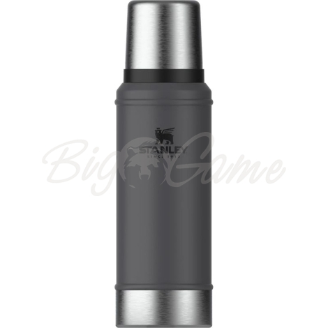 Термос STANLEY Classic Vacuum Bottle 0,75 л цвет Тёмно-серый фото 1
