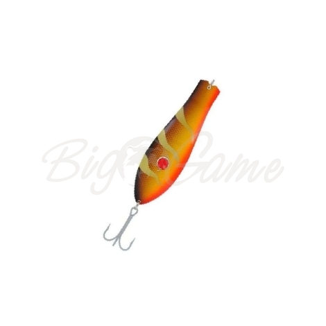 Блесна колеблющаяся KUUSAMO Professor 0 130/44 (бусинка) код цв. Smoked Herring, BL/Fye/BR/FR-C, UV фото 1