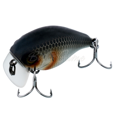 Воблер JACKALL Chubby 38F SSR цв. uv mat silver & black фото 1