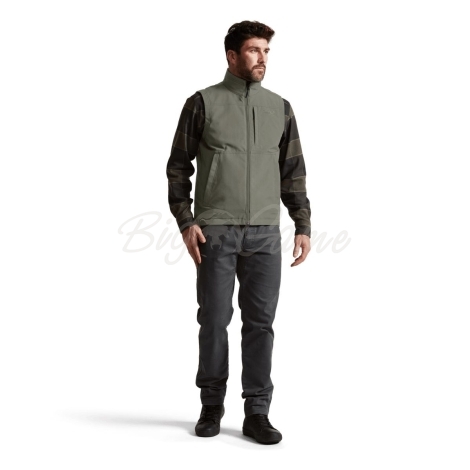 Жилет SITKA Grindstone Work Vest 2024 цвет Hemlock Green фото 7