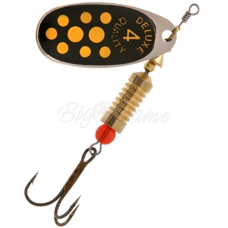 Блесна вращающаяся NORSTREAM Black Killer № 0 2,5 г цв. silver yellow dots фото 1