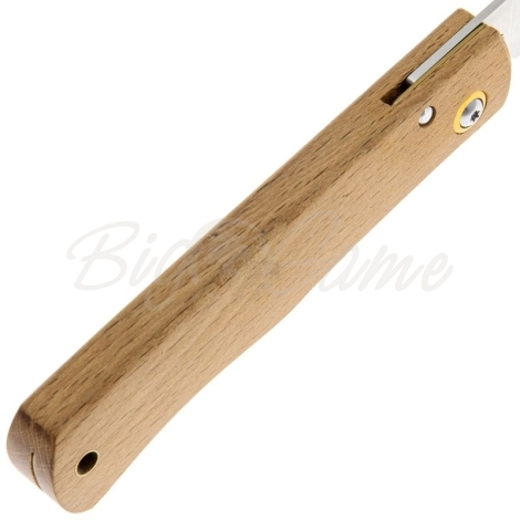 Нож складной полуавтоматический BOKER Rusticus сталь 420 рукоять Дерево цв. Коричневый фото 5