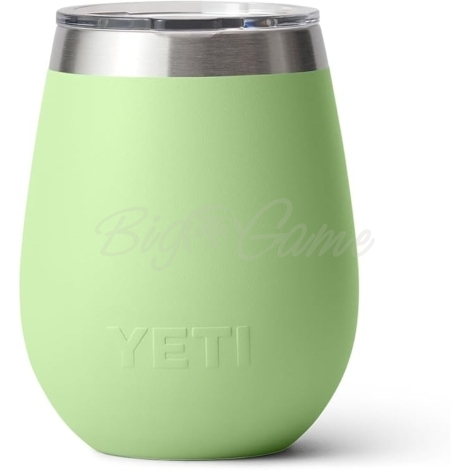 Термостакан YETI Rambler Wine Tumbler w/Magslider Lid 296 цвет Key Lime фото 2