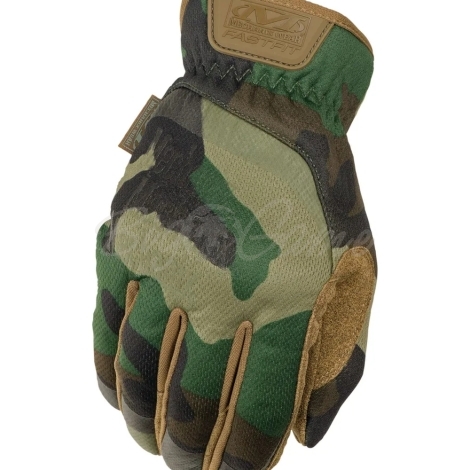 Перчатки тактические MECHANIX Fastfit цвет Woodland Camo фото 1