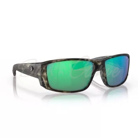 Очки поляризационные COSTA DEL MAR Tuna Alley Pro 580G цв. Matte Wetlands цв. ст. Green Mirror фото 1