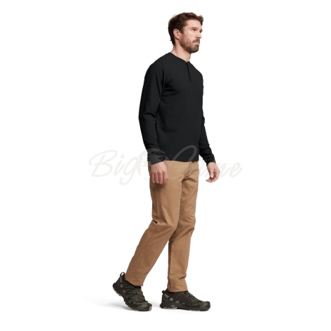 Лонгслив SITKA Foothills LS Henley цвет Black фото 7