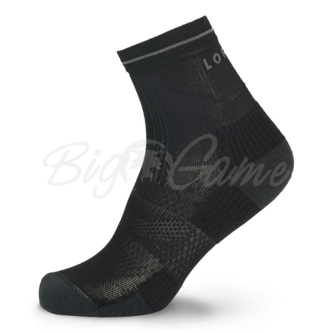 Носки LORPEN PTLCS Pro Trek Coolmax Light Shorty цвет Black фото 1
