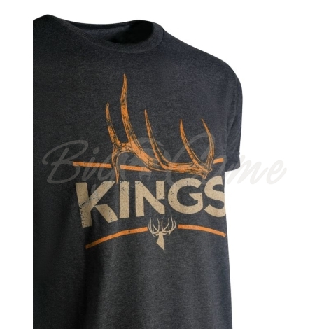 Футболка KING'S Royal Tee цвет Heather Graphite фото 3