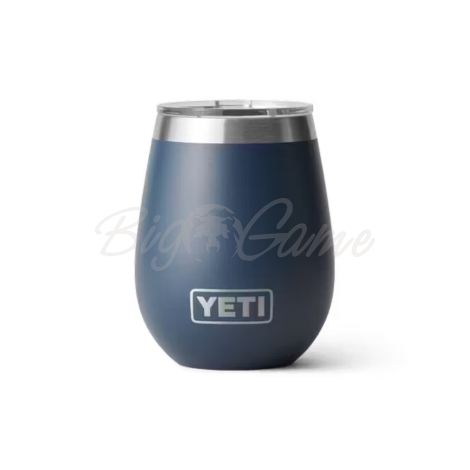 Термостакан YETI Rambler Wine Tumbler w/Magslider Lid 296 цвет Navy фото 1