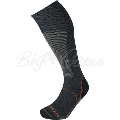 Носки LORPEN H2MDOE Hunting Extreme Overcalf Eco цвет Charcoal фото 1
