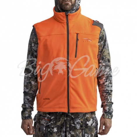 Жилет сигнальный SITKA Stratus Vest 2024 цвет Blaze Orange фото 8