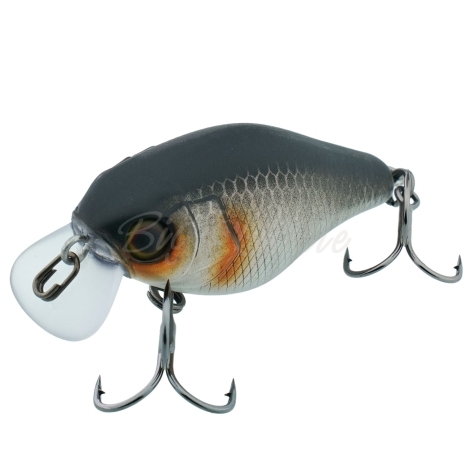 Воблер JACKALL Chubby 41F цв. uv mat silver & black фото 1