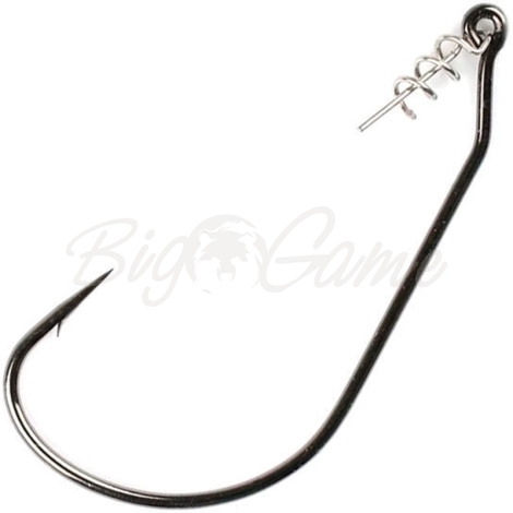 Крючок офсетный DAIWA Steez Worm Hook SS Screw Keeper № 6/0 (3 шт.) фото 1