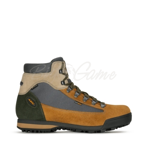 Ботинки треккинговые AKU WS Slope Original GTX цвет Grey / Rusty Brown фото 5