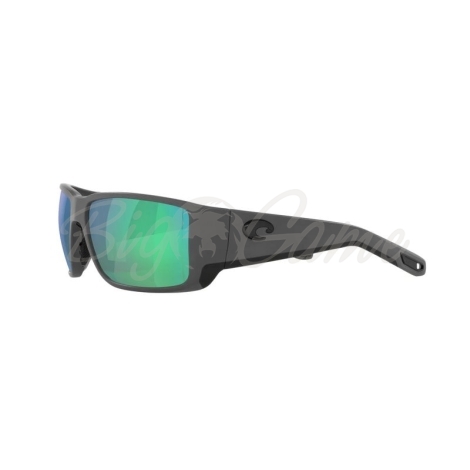 Очки поляризационные COSTA DEL MAR Reefton Pro 580G цв. Matte Black цв. ст. Green Mirror фото 4