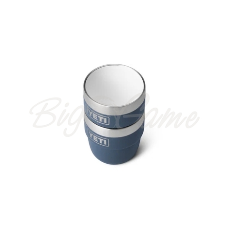 Набор кружек YETI Rambler Espresso Stackable Cup (2 шт.) 120 цвет Navy фото 3