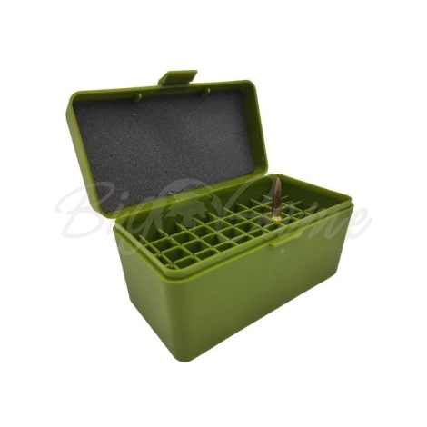 Кейс для патронов RHT Ammo Box на 50 патронов 9 мм цвет зеленый фото 2