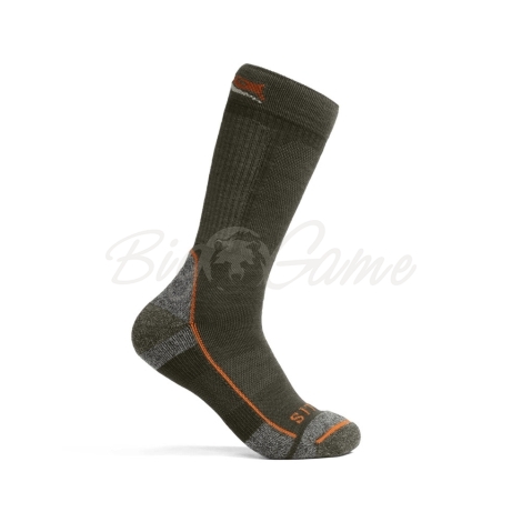 Носки SITKA Mid Wt Crew Sock цвет Deep Lichen фото 4