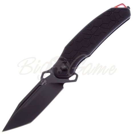 Нож складной полуавтоматический BOKER Yokai сталь D2 рукоять стеклотекстолит G10 цв. Черный фото 1