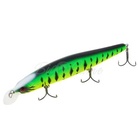 Воблер DAIWA Steez Minnow 110SP-SR цв. Mat Tiger фото 1