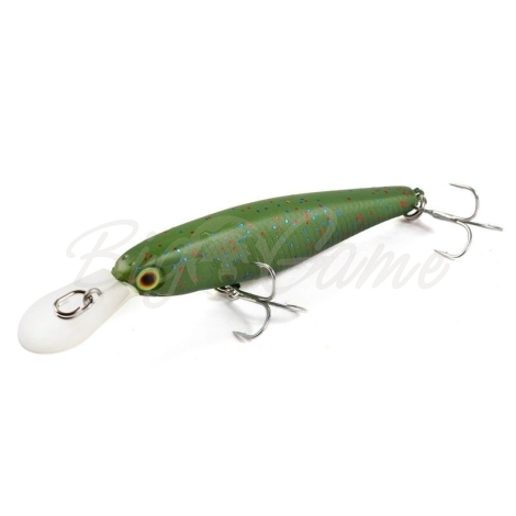 Воблер JACKALL Squirrel 61SP Silent цв. mat glitter olive фото 1
