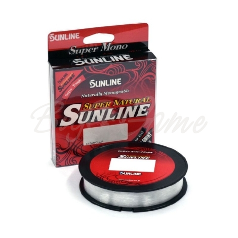 Леска SUNLINE Super Natural 300 м цв. Прозрачный 0,31 мм фото 1