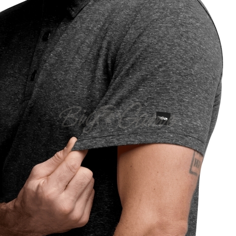 Поло SITKA Essential SS Polo цвет Obsidian Heather фото 3