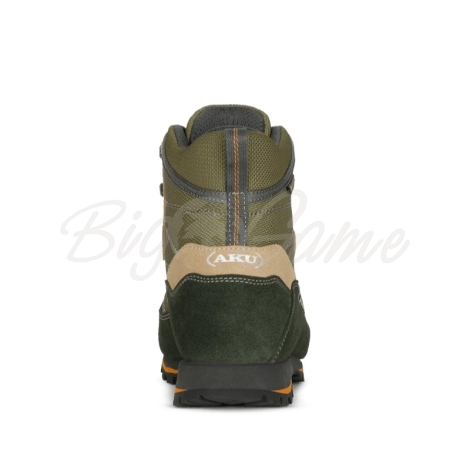 Ботинки треккинговые AKU Trekker III Wide GTX цвет Green / Orange фото 4