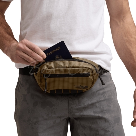 Сумка поясная SITKA Drifter Hip Pack 1L цвет Coyote фото 7
