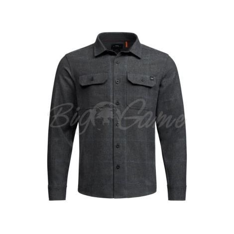 Рубашка SITKA Hardwood Hvy Wt Flannel цвет Obsidian Blue Fall Plaid фото 1