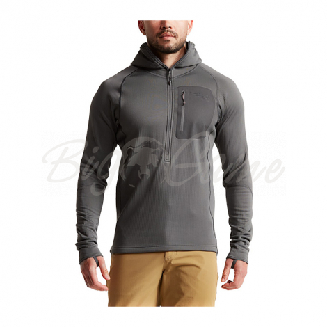 Термокофта SITKA Hvy Wt Hoody цвет Lead фото 4