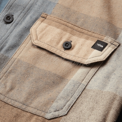 Рубашка SITKA Hardwood Hvy Wt Flannel цвет Buckskin Fall Plaid фото 2