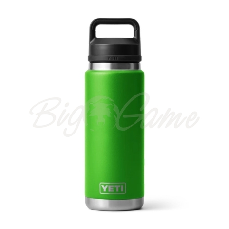 Термос YETI Rambler Bottle Chug Cap 760 цвет Canopy Green фото 1