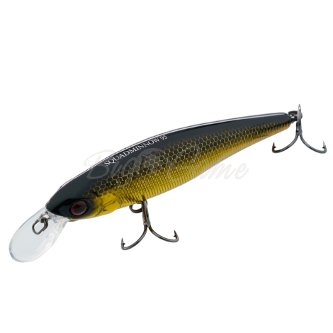 Воблер JACKALL Squad Minnow 95 цв. hl gold & black фото 1