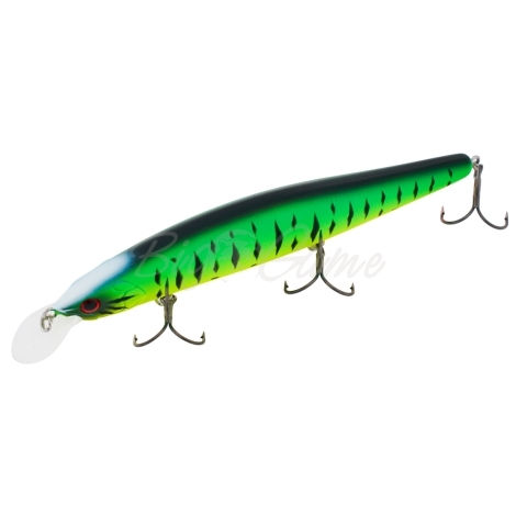 Воблер DAIWA Steez Minnow 125SP-SR цв. Mat Tiger фото 1