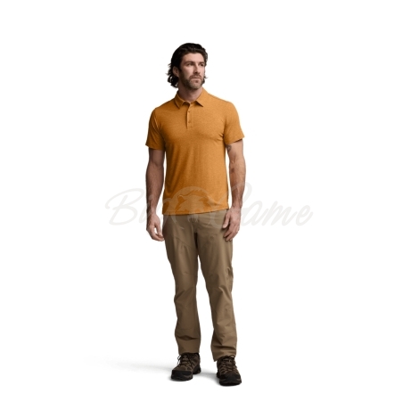 Поло SITKA Essential SS Polo цвет Ember Heather фото 7